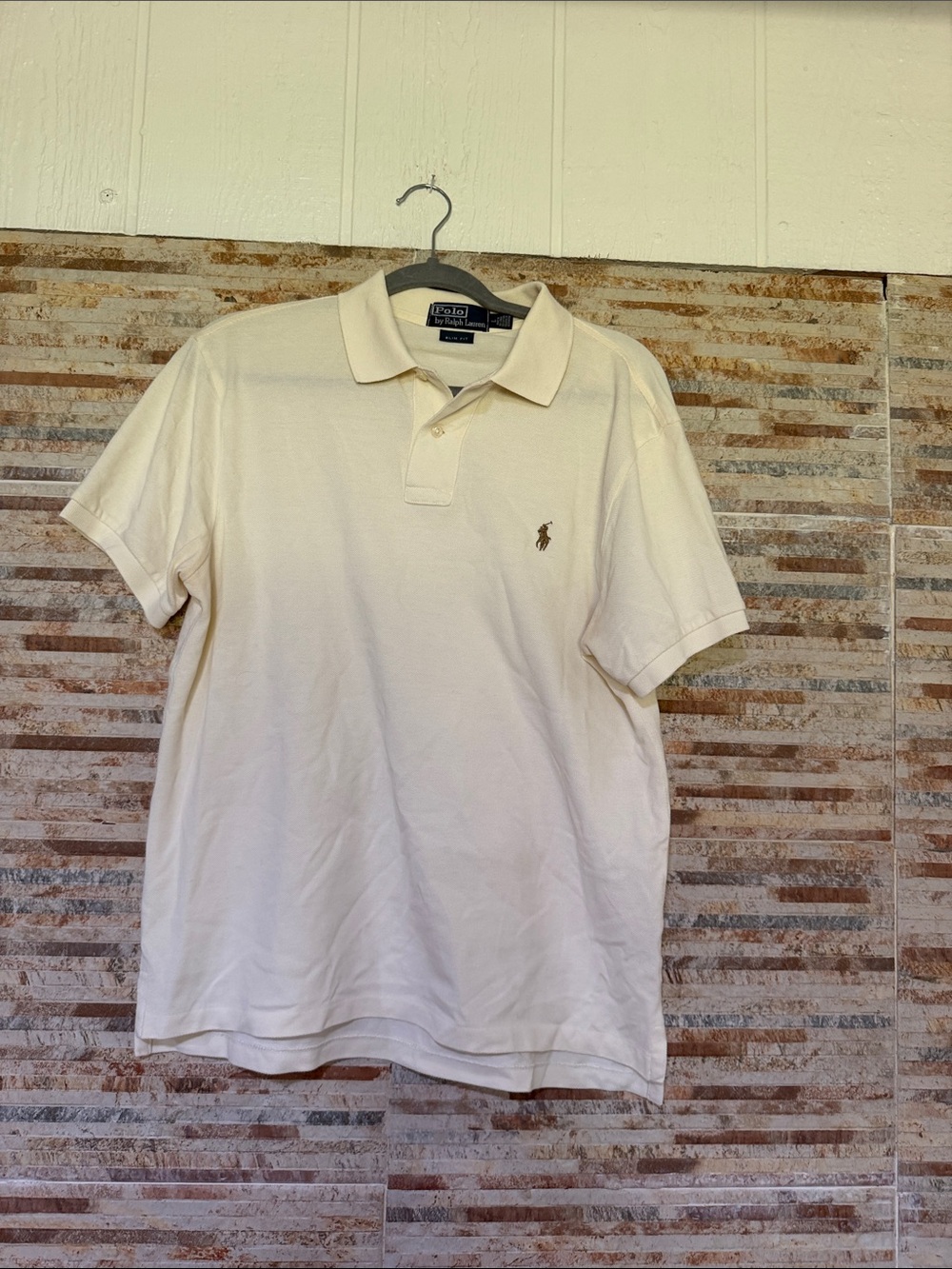 Polo by Ralph Lauren Short-Sleeve Polo Shirt - Cream